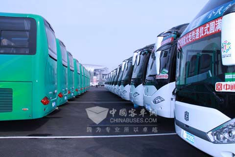 Zhongtong Buses Fleet