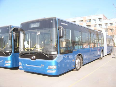 Huanghai high capacity buses to serve national games