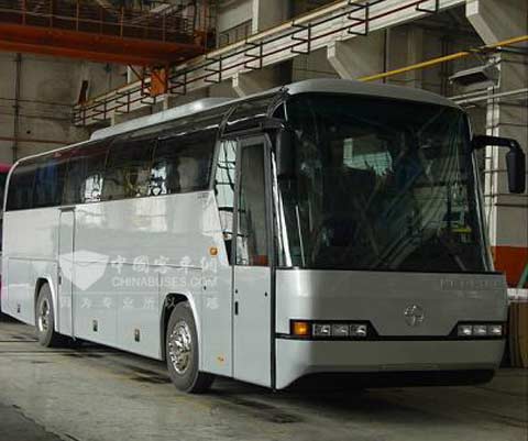 CNGC NORINCO large buses entering Europe for the first time 