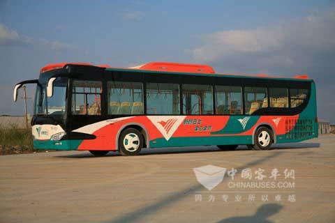 Ankai LPG luxurious public transport bus