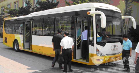 The hybrid power buses of GAAC.