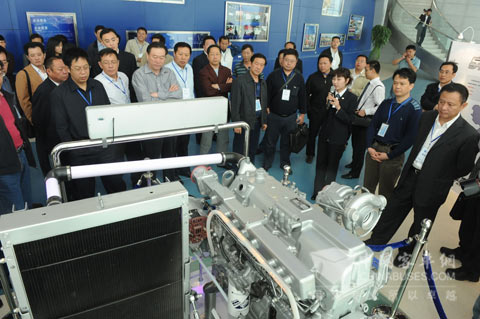 Clients are visiting Yutong engine Thermal Management System