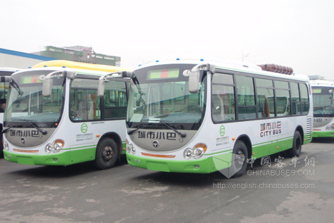 The Hengtong buses equipped with Chaoyang diesel and gas engine