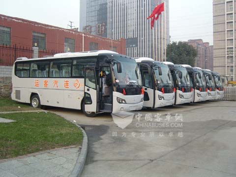 JAC bus in Lianyungang 