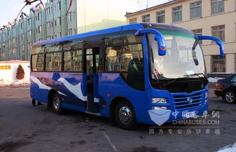 Huanghai DD6751K02F Bus in 2010 Quality Lead the World 