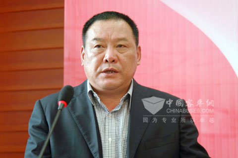 Liu Jiaming, the minister of technology service department of Ankai Bus