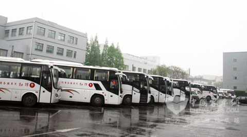 Higer Bus fleet for World Expo