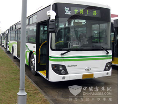 World Expo Line 1 buses ready to go 