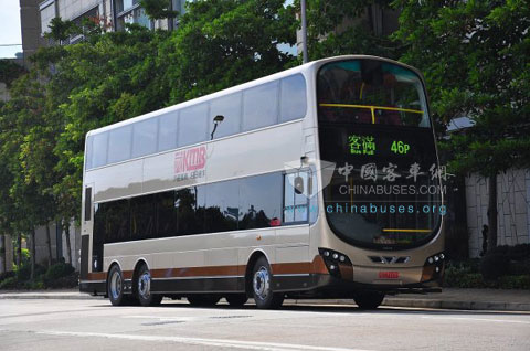 Volvo Wright bus Hongkong 2010