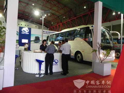 Kinglong Bus Booth on the China Business Week