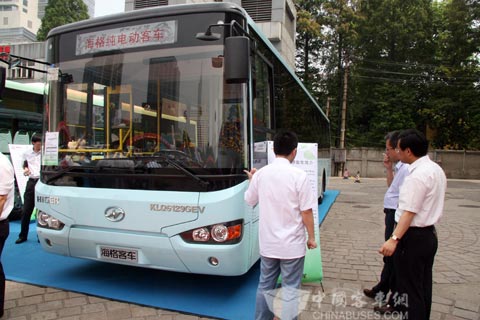 Higer electric bus