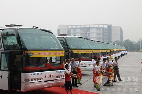 30 Euro-star coaches from Youngman Automobile to Guangdong China Travel Service Co., Ltd