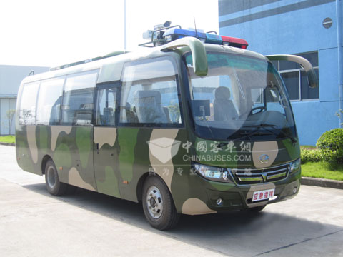 Shangrao Bus first military emergency command bus 