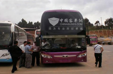 Guilin Daewoo One and a half-deck Bus