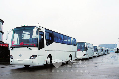 Shangrao buses delivered to customers 