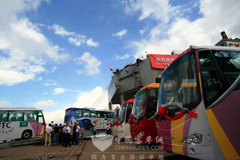 55 King Long buses for Saudi Arabia