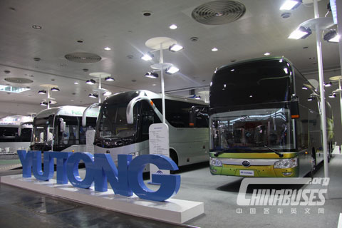 4 Yutong bus models showing in IAA  