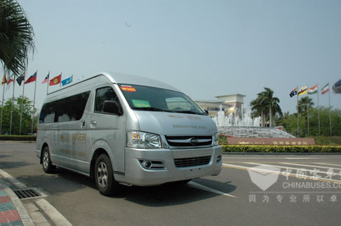 Higer official business vehicle 