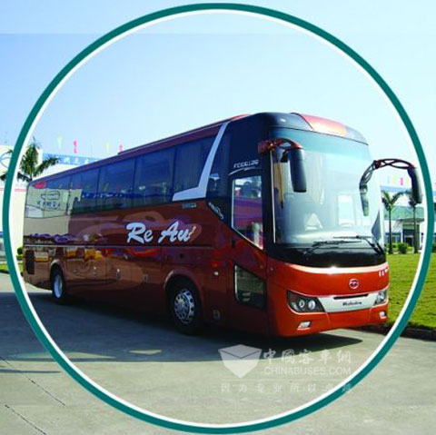 Wuzhoulong hybrid bus model 