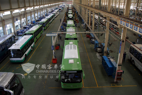 King Long Bus plant