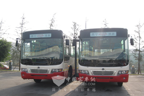 Hengtong New Sunshine Gas Bus 6851N3