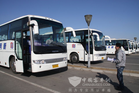 Foton Bus Offers Safety Checking of Vehicles for Customers 