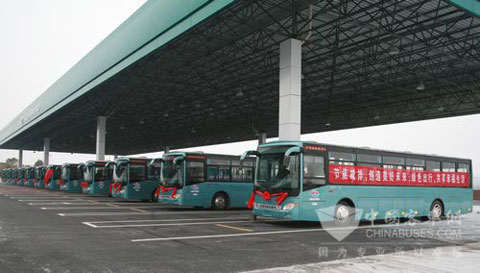 Ankai electric city buses