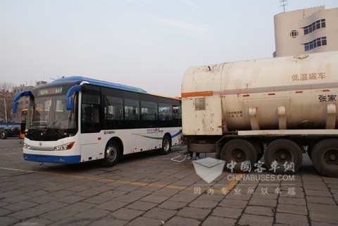 LNG city bus