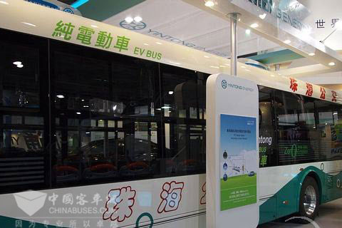 Yintong pure electric city bus