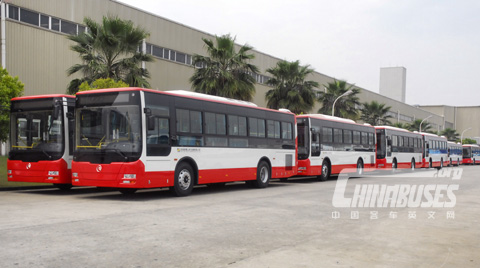 60 units traditional City Buses are finished for Huixi