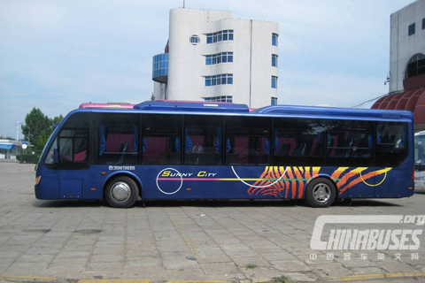 Zhongtong bus in Germany