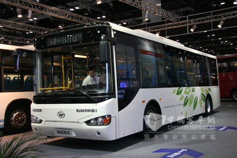 10.5-meter electric city bus