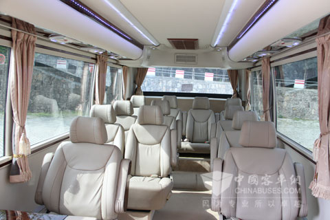 Interior of Ankai AK9