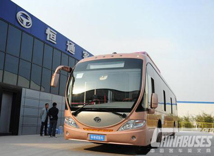 Hengtong fast charging electric bus 