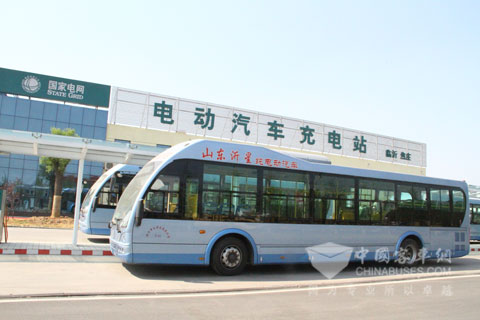 Zhongwen Yixing electric bus