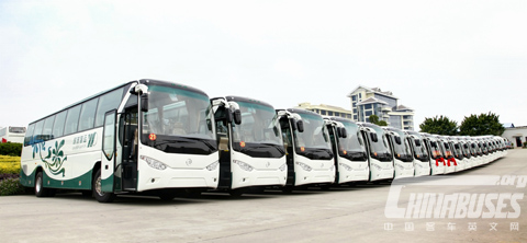 XML6127 buses are ready to be delivered to Shenyang