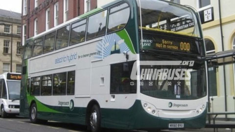 Hybrid Buses for Stagecoach Newcastle
