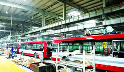 FAW Bus Production Line