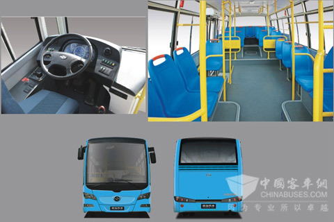 Interior Decoration of Huanghai Bus DD6810S22