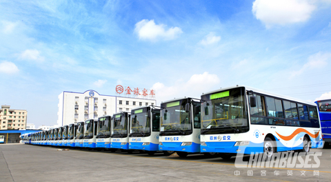 841 units Golden Dragon buses provide comfortable, safe andconvinient life for the Qinzhou passengers