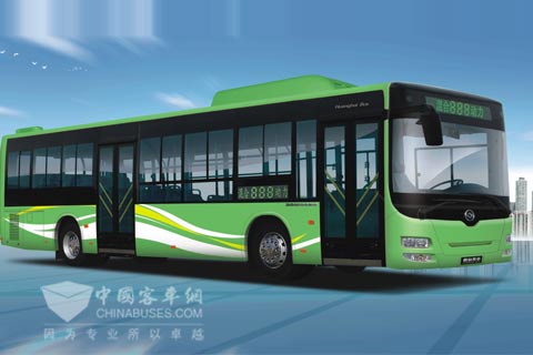 Huanghai Clean-energy Bus Won a Big Prize in CIEME
