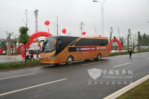 Ankai Buses Serve China National Racing Boat Championships