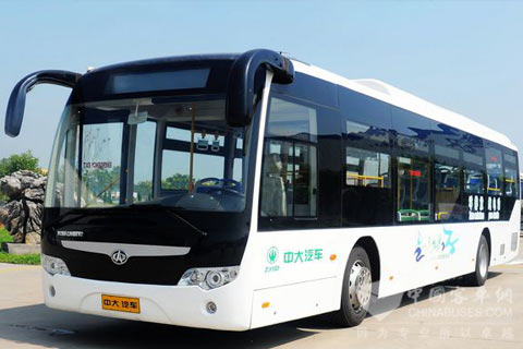 Pure-electric Bus Equipped with Zonda New-generation Battery