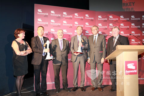 Yutong Wins "Coach Builder of the Year"