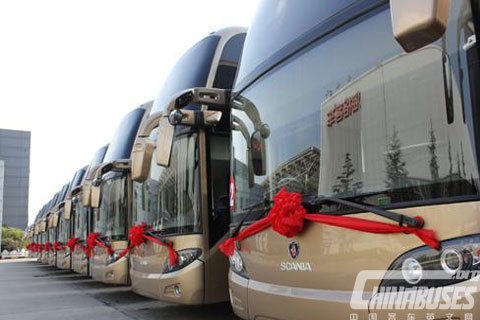Scania?Higer high grade coaches are ready to start