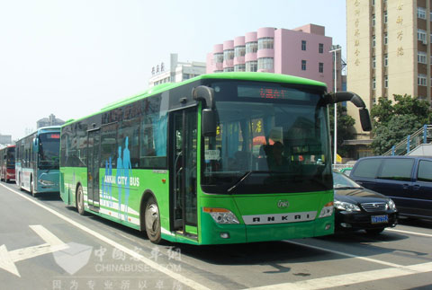 Ankai Extended Range Pure-electric Bus