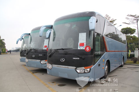 The ready exported King Long bus