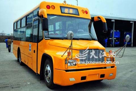 Nanchang made"Big Nose" school bus