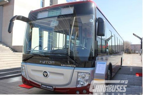 BJ6123SHEVCA plug-in electric city bus