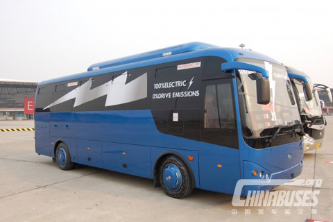 Electric City Bus in Zhuzhou